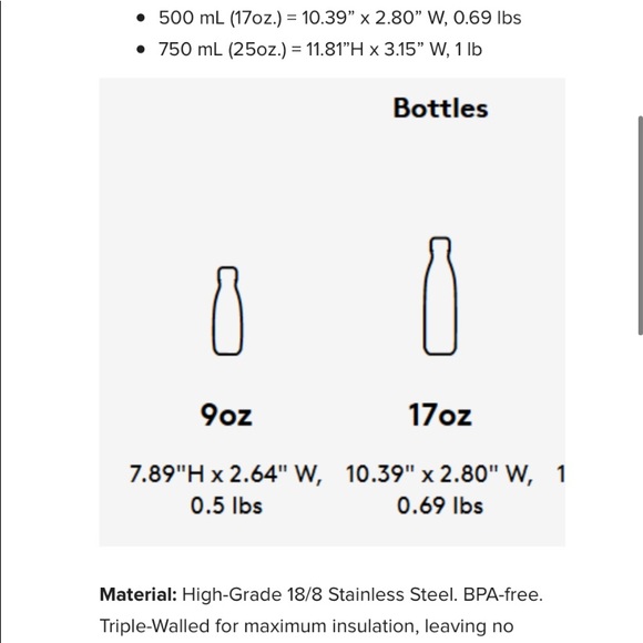 Swell Exotic Ivoire Cheetah 17 oz NWT - Picture 6 of 6